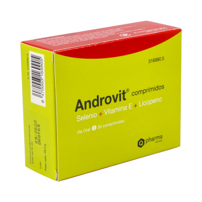 Comprar ANDROVIT 30 COMPRIMIDOS al mejor precio en NuestraFarma, tu farmacia online