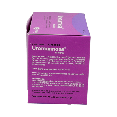 Comprar UROMANNOSA 30 SOBRES al mejor precio en NuestraFarma, tu farmacia online