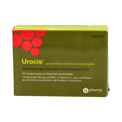 Comprar UROCIS 30 COMPRIMIDOS LIBERACION PROLONGADA al mejor precio en NuestraFarma, tu farmacia online