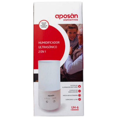 Comprar APOSAN HUMIDIFICADOR ULTRASONICO UH-6 1 UNIDAD al mejor precio en NuestraFarma, tu farmacia online