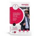 APOSAN BOTIQUIN MASCARILLA QUIRURGICA IIR 10 UNIDADES COLOR NEGRO