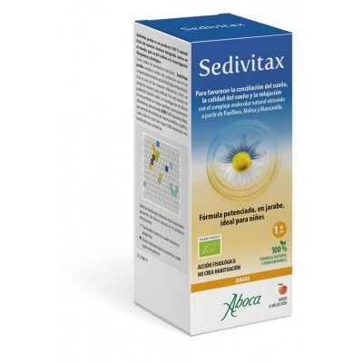 Comprar ABOCA SEDIVITAX JARABE SABOR MELOCOTON 220 G al mejor precio en NuestraFarma, tu farmacia online