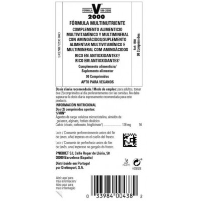 Comprar SOLGAR FORMULA VM-2000 90 COMPRIMIDOS al mejor precio en NuestraFarma, tu farmacia online