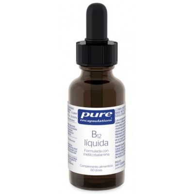 Comprar PURE ENCAPSULATIONS B12 LIQUIDA 30 ML 60 DOSIS al mejor precio en NuestraFarma, tu farmacia online