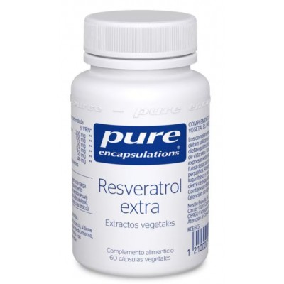 Comprar PURE ENCAPSULATIONS RESVERATROL EXTRA 60 CAPSULAS al mejor precio en NuestraFarma, tu farmacia online