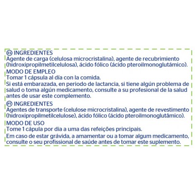 Comprar PURE ENCAPSULATIONS ACIDO FOLICO 60 CAPSULAS VEGETALES al mejor precio en NuestraFarma, tu farmacia online