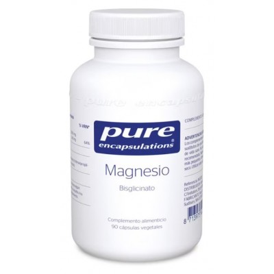 Comprar PURE ENCAPSULATIONS MAGNESIO BISGLICINATO 90 CAPSULAS al mejor precio en NuestraFarma, tu farmacia online