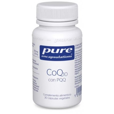 Comprar PURE ENCAPSULATIONS COQ10 CON PQQ 30 CAPSULAS VEGETALES al mejor precio en NuestraFarma, tu farmacia online