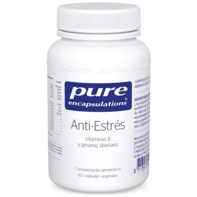 Comprar PURE ENCAPSULATIONS ANTI-STRESS 60 CAPSULAS al mejor precio en NuestraFarma, tu farmacia online