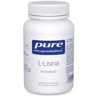 PURE ENCAPSULATIONS L-LISINA 90 CAPSULAS VEGETALES