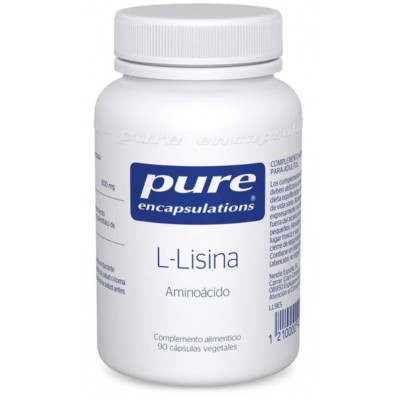 Comprar PURE ENCAPSULATIONS L-LISINA 90 CAPSULAS VEGETALES al mejor precio en NuestraFarma, tu farmacia online