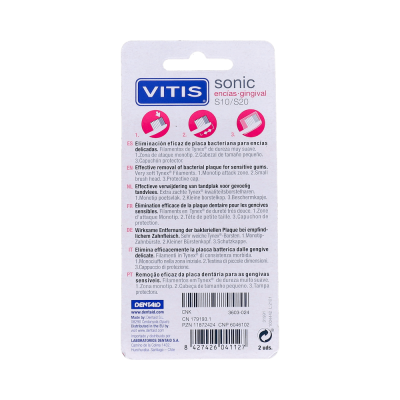 Comprar VITIS CABEZAL SONIC ENCIAS S10/S20 al mejor precio en NuestraFarma, tu farmacia online