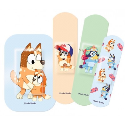 Comprar TIRITAS BLUEY APOSITO ADHESIVO 12 UNIDADES 3 TAMAÑOS al mejor precio en NuestraFarma, tu farmacia online