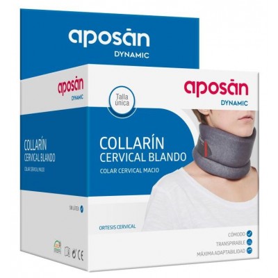 Comprar APOSAN DYNAMIC COLLARIN CERVICAL BLANDO 1 UNIDAD al mejor precio en NuestraFarma, tu farmacia online