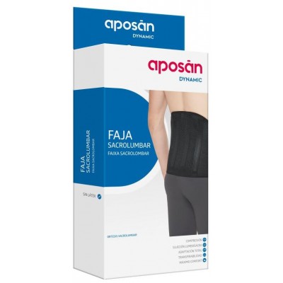 Comprar APOSAN DYNAMIC FAJA SACROLUMBAR TALLA S al mejor precio en NuestraFarma, tu farmacia online