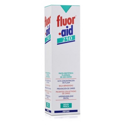Comprar FLUOR AID 250 PASTA DENTIFRICA 100 ML al mejor precio en NuestraFarma, tu farmacia online