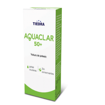Comprar TIEDRA AQUACLAR 50+ GOTAS OCULARES 10 ML al mejor precio en NuestraFarma, tu farmacia online