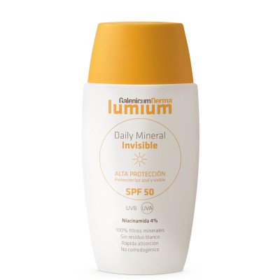 Comprar GALENICUM DERMA LUMIUM DAILY MINERAL INVISIBLE SPF50 50 ML al mejor precio en NuestraFarma, tu farmacia online