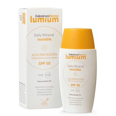 Comprar GALENICUM DERMA LUMIUM DAILY MINERAL INVISIBLE SPF50 50 ML al mejor precio en NuestraFarma, tu farmacia online