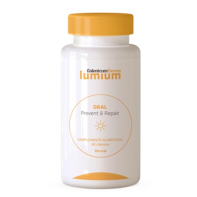 Comprar GALENICUM DERMA LUMIUM ORAL PREVENT & REPAIR 60 CAPSULAS al mejor precio en NuestraFarma, tu farmacia online