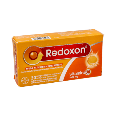 Comprar REDOXON VIT C SABOR NARANJA 30 COMPRIMIDOS EFERVESCENTES al mejor precio en NuestraFarma, tu farmacia online