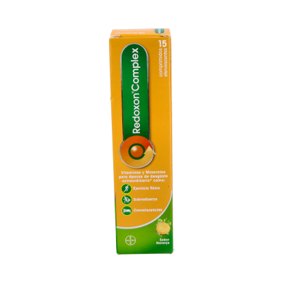 Comprar REDOXON COMPLEX 15 COMPRIMIDOS EFERVESCENTES al mejor precio en NuestraFarma, tu farmacia online