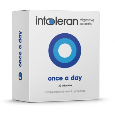 Comprar INTOLERAN ONCE A DAY 30 CAPSULAS al mejor precio en NuestraFarma, tu farmacia online