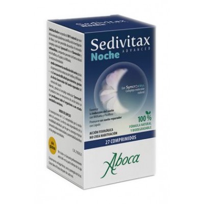 Comprar SEDIVITAX NOCHE ADVANCED 27 COMPRIMIDOS al mejor precio en NuestraFarma, tu farmacia online