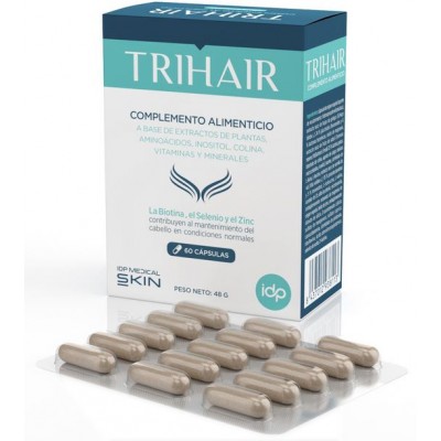 Comprar IDP TRIHAIR 60 CAPSULAS al mejor precio en NuestraFarma, tu farmacia online