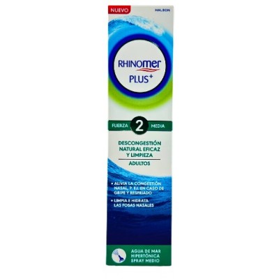 Comprar RHINOMER PLUS ADULTOS FUERZA 2 MEDIA SPRAY 125 ML al mejor precio en NuestraFarma, tu farmacia online