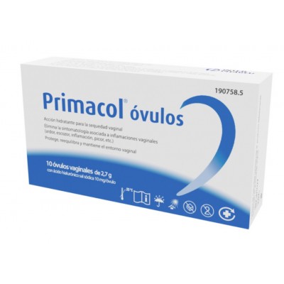 Comprar PRIMACOL OVULOS 10 UNIDADES 2,7 G al mejor precio en NuestraFarma, tu farmacia online