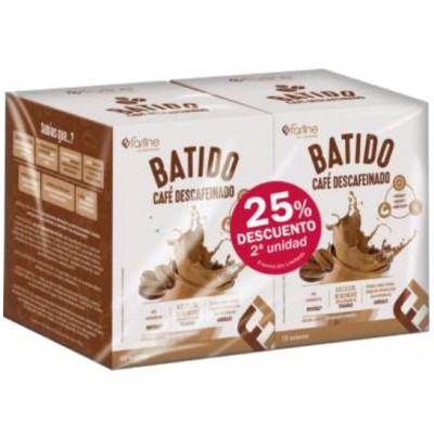 Comprar FARLINE BATIDO SABOR CAFE DESCAFEINADO DUPLO 2 X 15 SOBRES 30 G al mejor precio en NuestraFarma, tu farmacia online