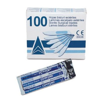 Comprar HOJA DE BISTURI ESTERIL CORYSAN N 21 al mejor precio en NuestraFarma, tu farmacia online