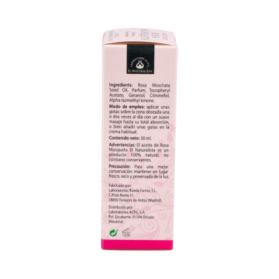 Comprar EL NATURALISTA ACEITE DE ROSA MOSQUETA 30 ML al mejor precio en NuestraFarma, tu farmacia online