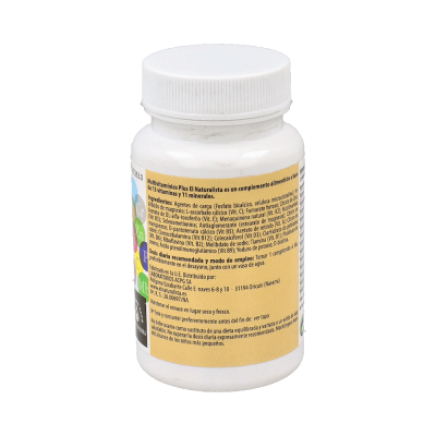Comprar EL NATURALISTA MULTIVITAMINICO PLUS 60 COMPRIMIDOS al mejor precio en NuestraFarma, tu farmacia online