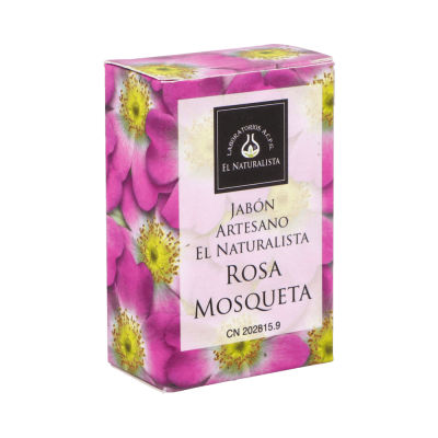 Comprar EL NATURALISTA JABON ARTESANO ROSA MOSQUETA 100 G al mejor precio en NuestraFarma, tu farmacia online