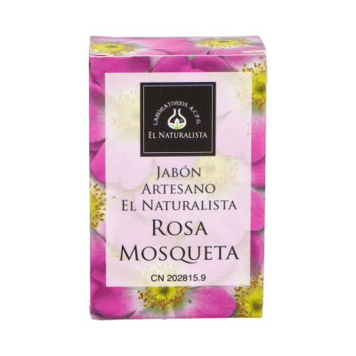 Comprar EL NATURALISTA JABON ARTESANO ROSA MOSQUETA 100 G al mejor precio en NuestraFarma, tu farmacia online