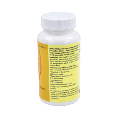 Comprar EL NATURALISTA VITAMINA C LIBERACION PROLONGADA 1000 MG 60 COMPRIMIDOS al mejor precio en NuestraFarma, tu farmacia online