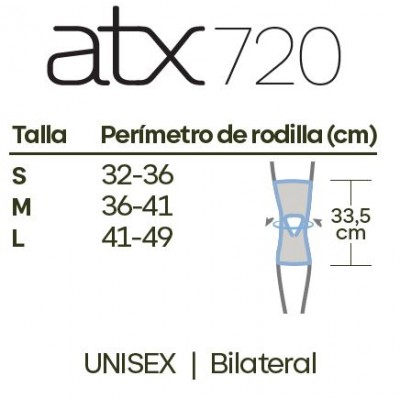 Comprar PRIM AIRTEX PRO RODILLERA ENVOLVENTE CON ARTICULACION POLICENTRICA ATX720 al mejor precio en NuestraFarma, tu farmacia online