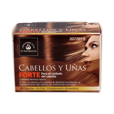Comprar EL NATURALISTA CABELLOS Y UÑAS FORTE 48 CAPSULAS al mejor precio en NuestraFarma, tu farmacia online