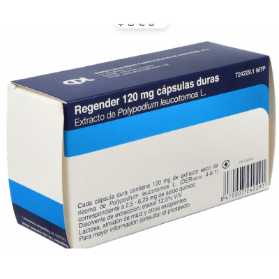 Comprar REGENDER 120 MG 96 CAPSULAS al mejor precio en NuestraFarma, tu farmacia online