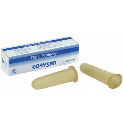 Comprar CORYSAN DEDIL LATEX DIAMETRO 23 CM TALLA 7 10 UNIDADES al mejor precio en NuestraFarma, tu farmacia online