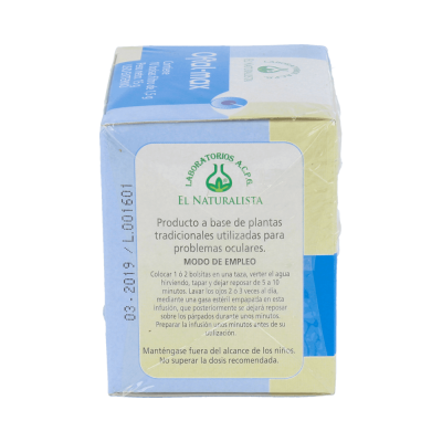 Comprar EL NATURALISTA OFTAL-MAX INFUSION LAVADO DE OJOS 10 BOLSITAS 1,5 G al mejor precio en NuestraFarma, tu farmacia online