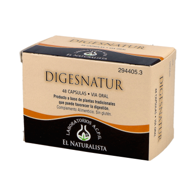 Comprar EL NATURALISTA DIGESNATUR 48 CAPSULAS al mejor precio en NuestraFarma, tu farmacia online