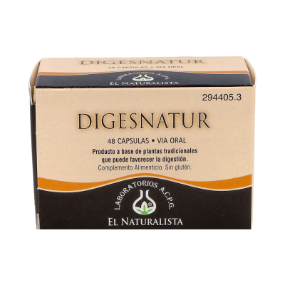 Comprar EL NATURALISTA DIGESNATUR 48 CAPSULAS al mejor precio en NuestraFarma, tu farmacia online
