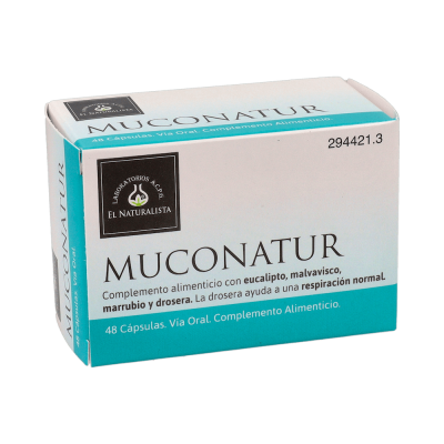 Comprar EL NATURALISTA MUCONATUR 48 CAPSULAS al mejor precio en NuestraFarma, tu farmacia online