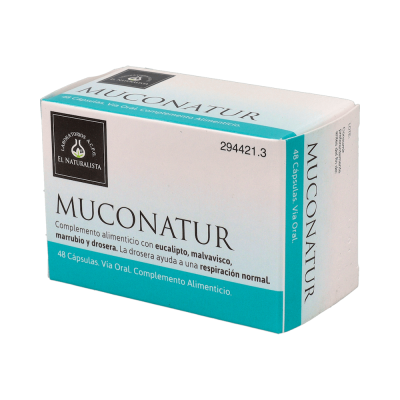 Comprar EL NATURALISTA MUCONATUR 48 CAPSULAS al mejor precio en NuestraFarma, tu farmacia online