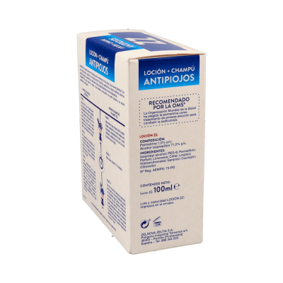 Comprar ZZ LOCION + CHAMPU ANTIPIOJOS 100 ML +125 ML al mejor precio en NuestraFarma, tu farmacia online