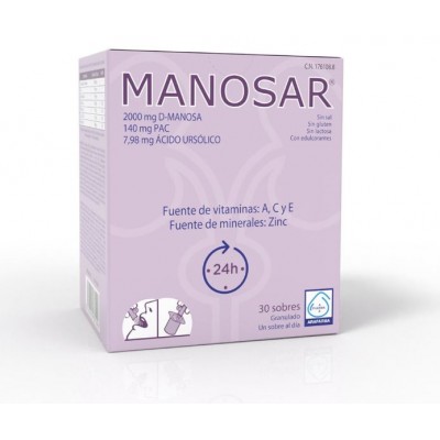 Comprar MANOSAR 30 SOBRES al mejor precio en NuestraFarma, tu farmacia online