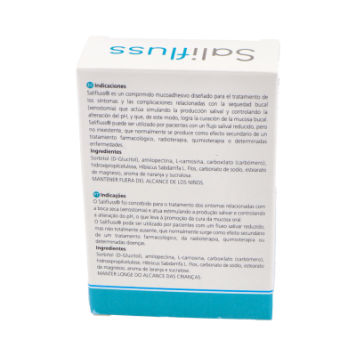 Comprar SALIFLUSS 30 COMPRIMIDOS MUCOADHESIVOS al mejor precio en NuestraFarma, tu farmacia online
